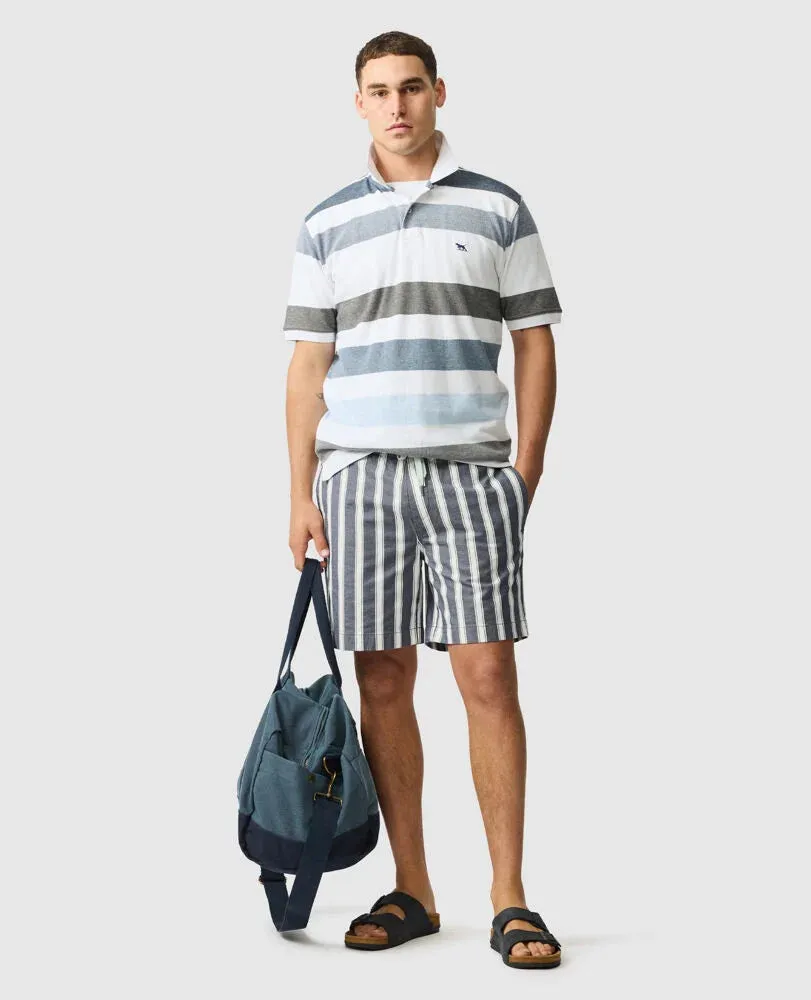 Rodd & Gunn - Milton Polo - Stripe - Salt