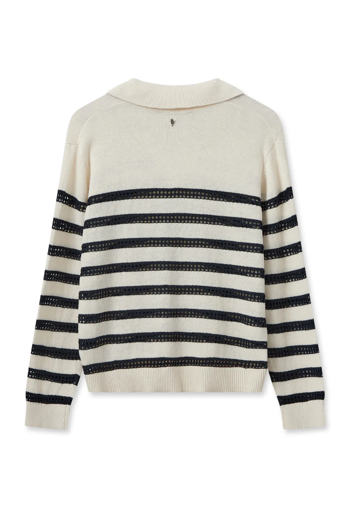 RORA STRIPE KNIT ECRU