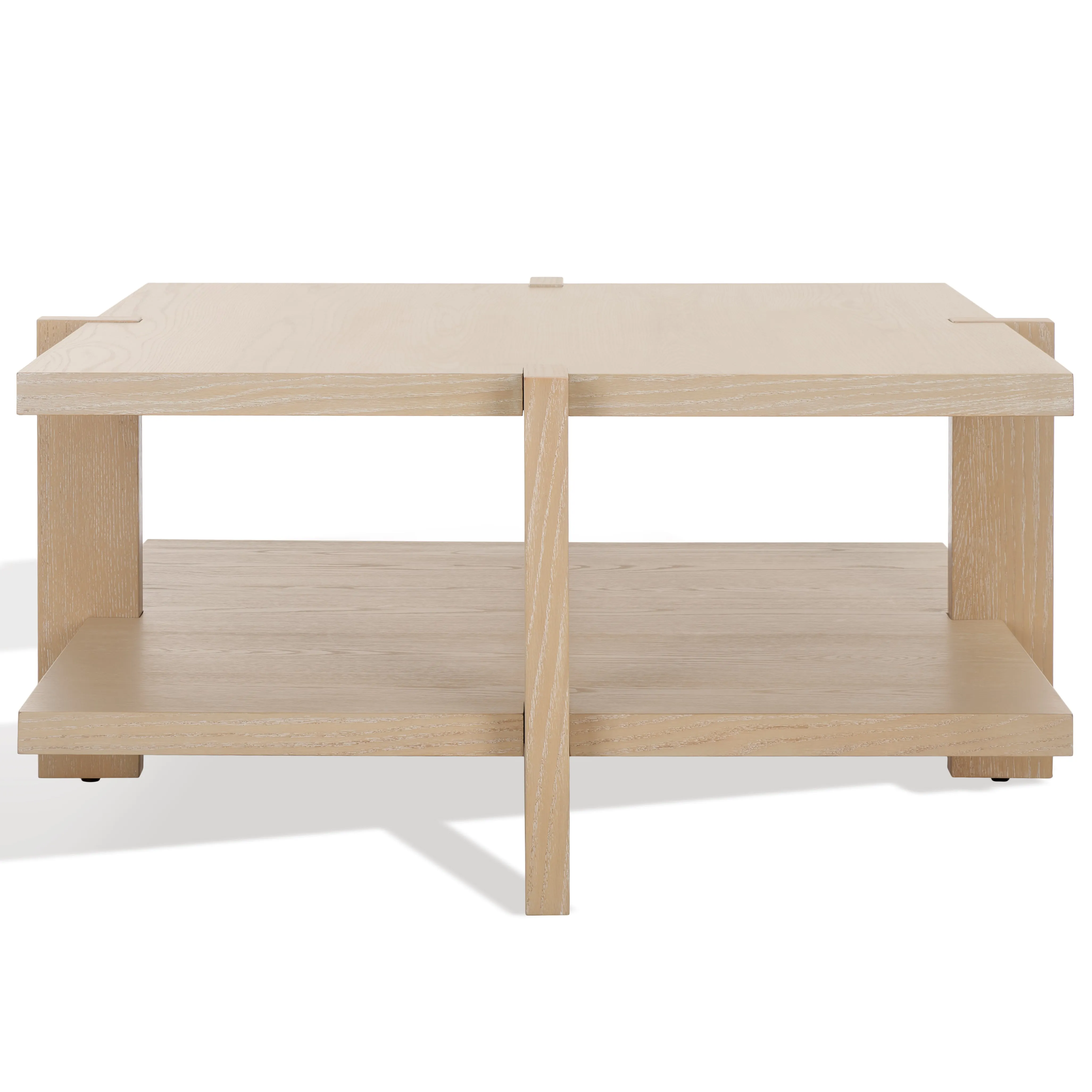 Safavieh Couture Quigley Square Wood Coffee Table, SFV2150