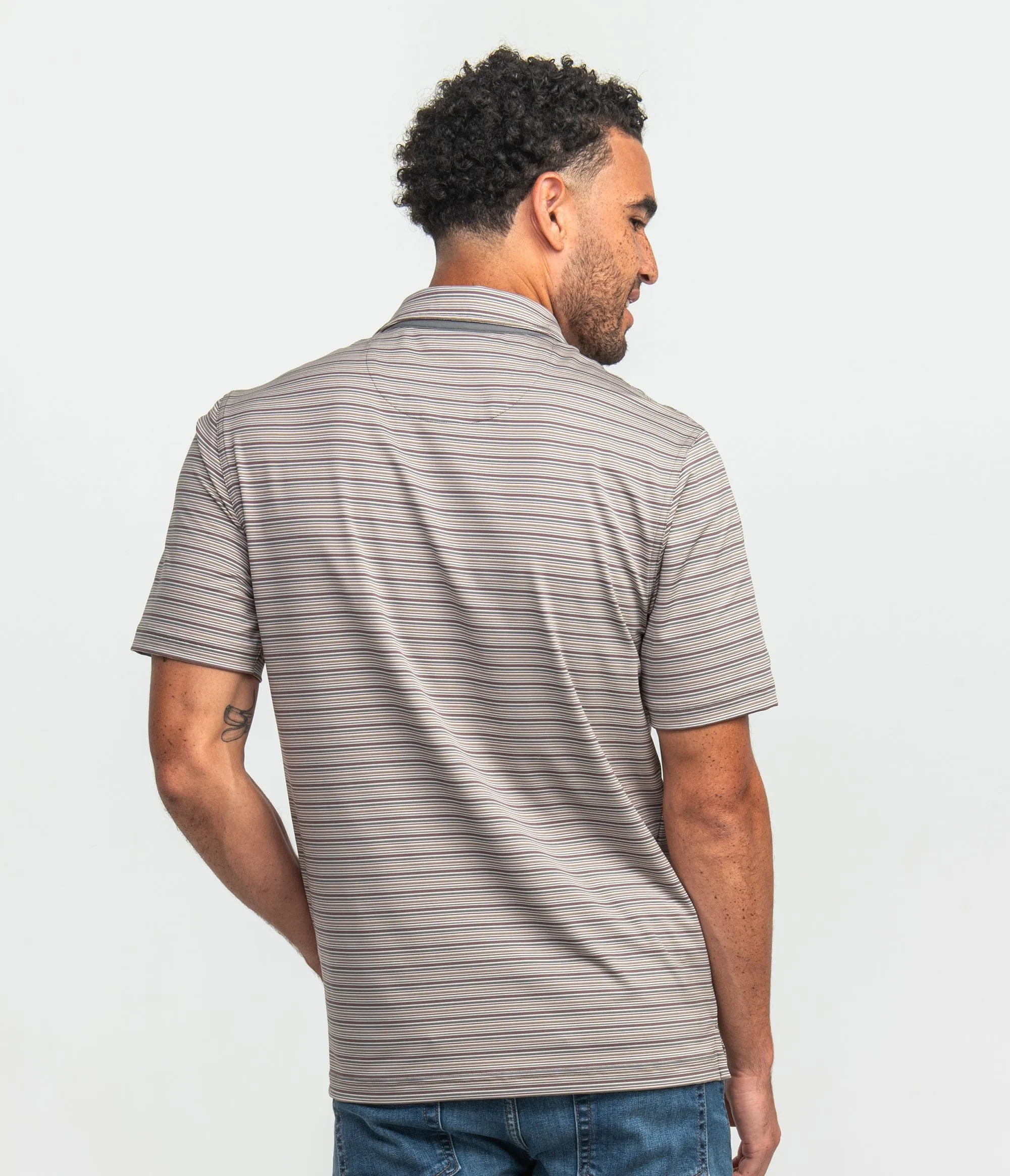 Sawgrass Stripe Polo - Remington