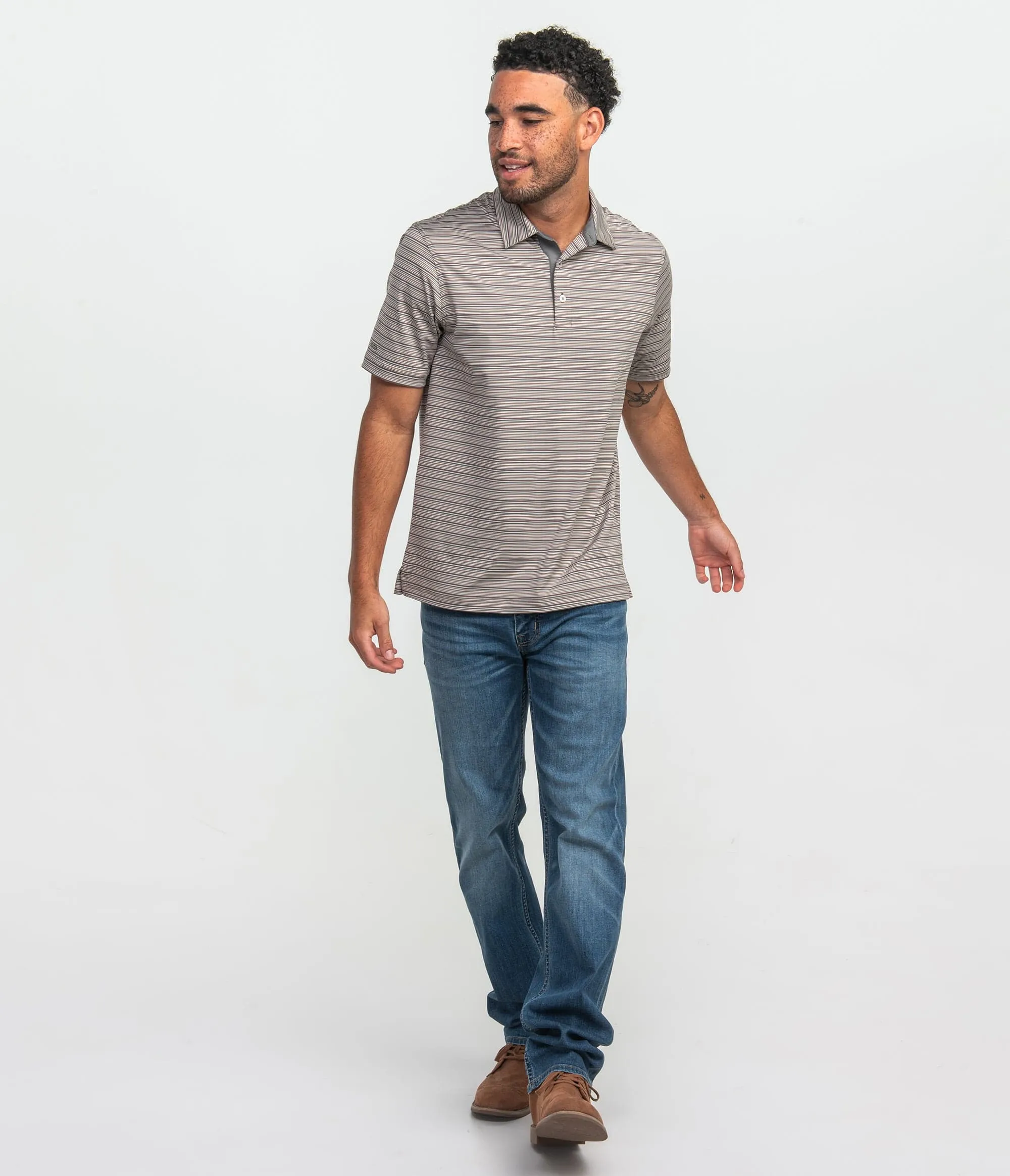 Sawgrass Stripe Polo - Remington