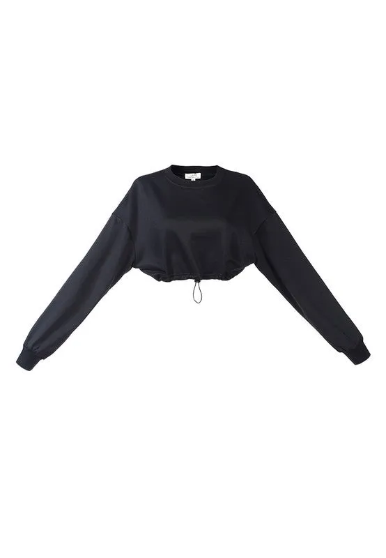 Stay Snug Cropped Sweatshirt