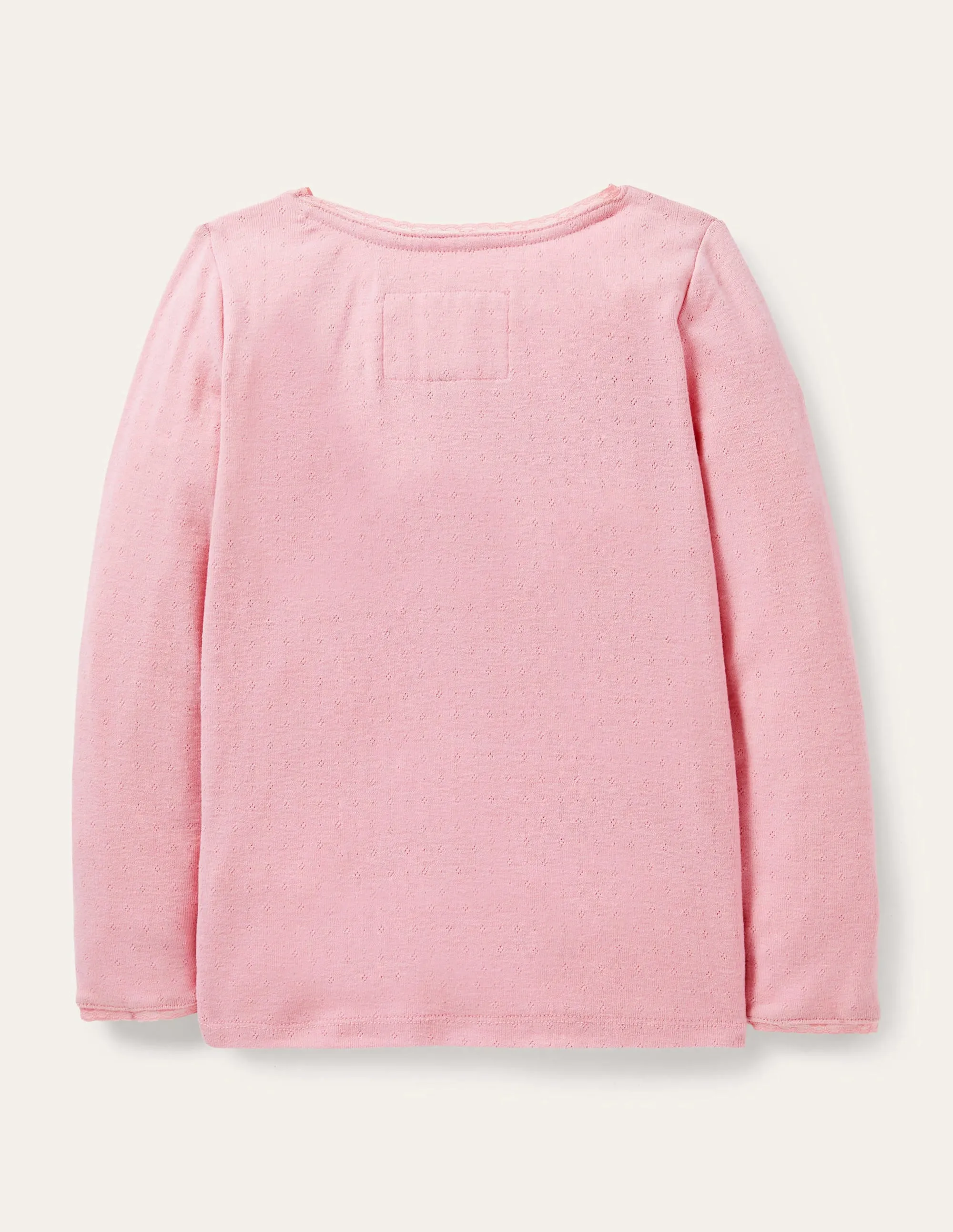 Supersoft Pointelle T-shirt-Formica Pink