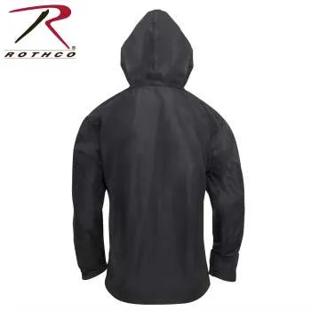 Tactical Hard Shell Waterproof Jacket - Black