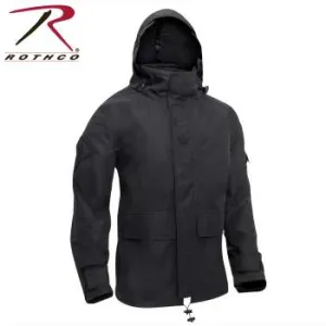 Tactical Hard Shell Waterproof Jacket - Black