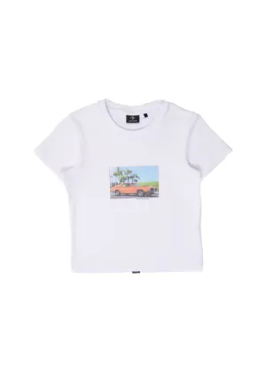 THRILLS - Tribute to Chaos Mini Tee - White