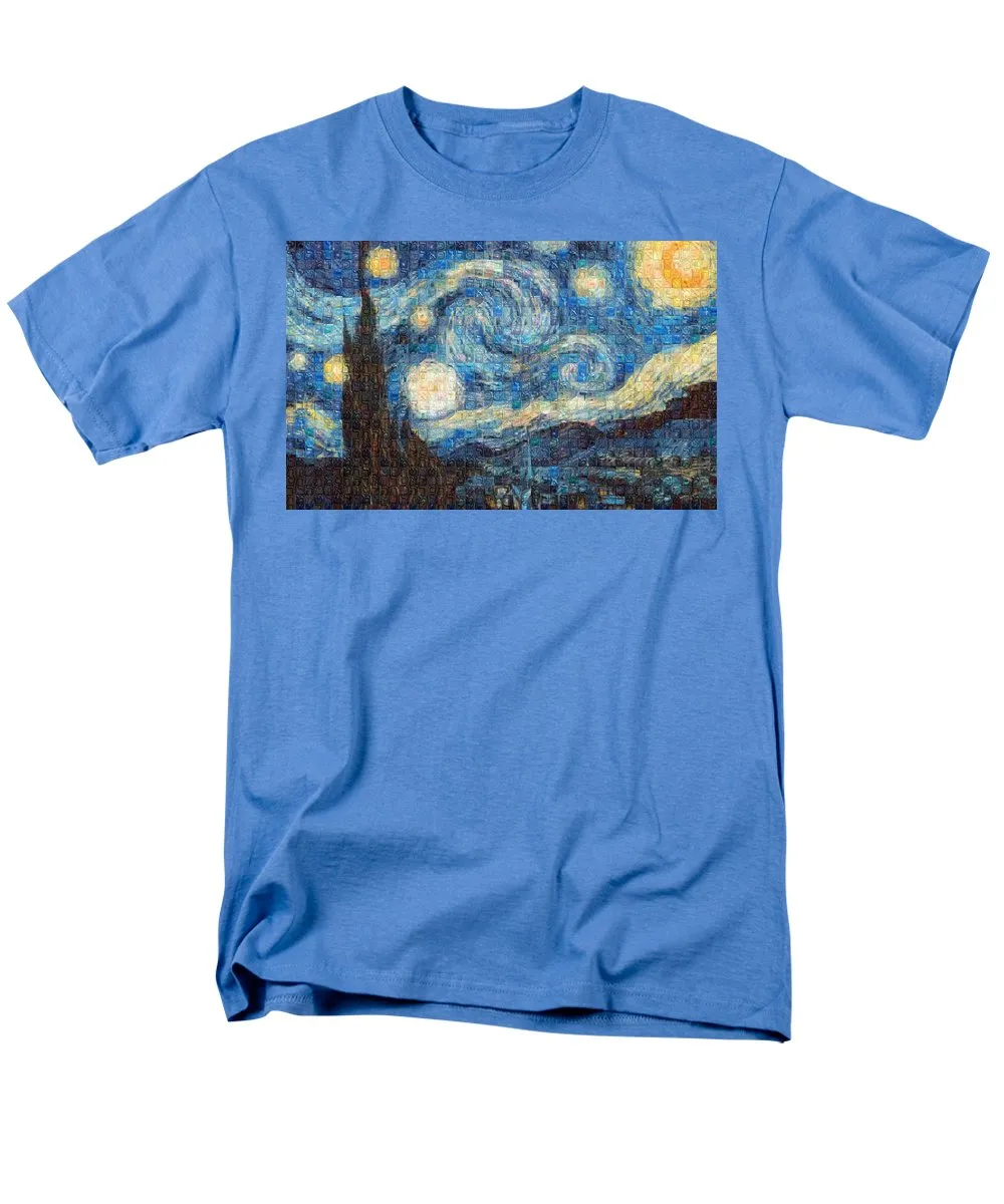 Tribute to Van Gogh - 3 - Men's T-Shirt  (Regular Fit)