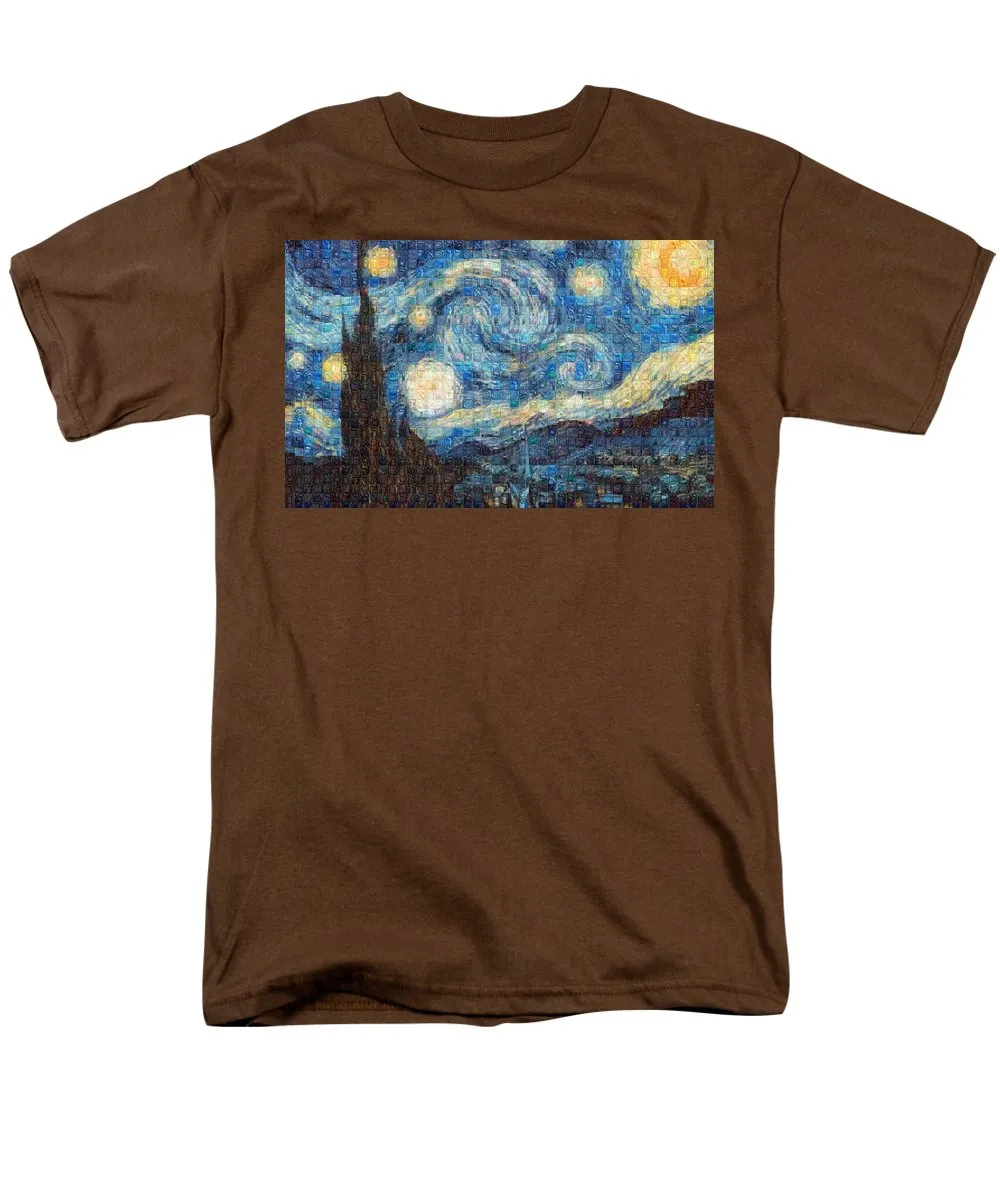 Tribute to Van Gogh - 3 - Men's T-Shirt  (Regular Fit)