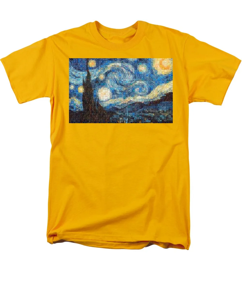 Tribute to Van Gogh - 3 - Men's T-Shirt  (Regular Fit)