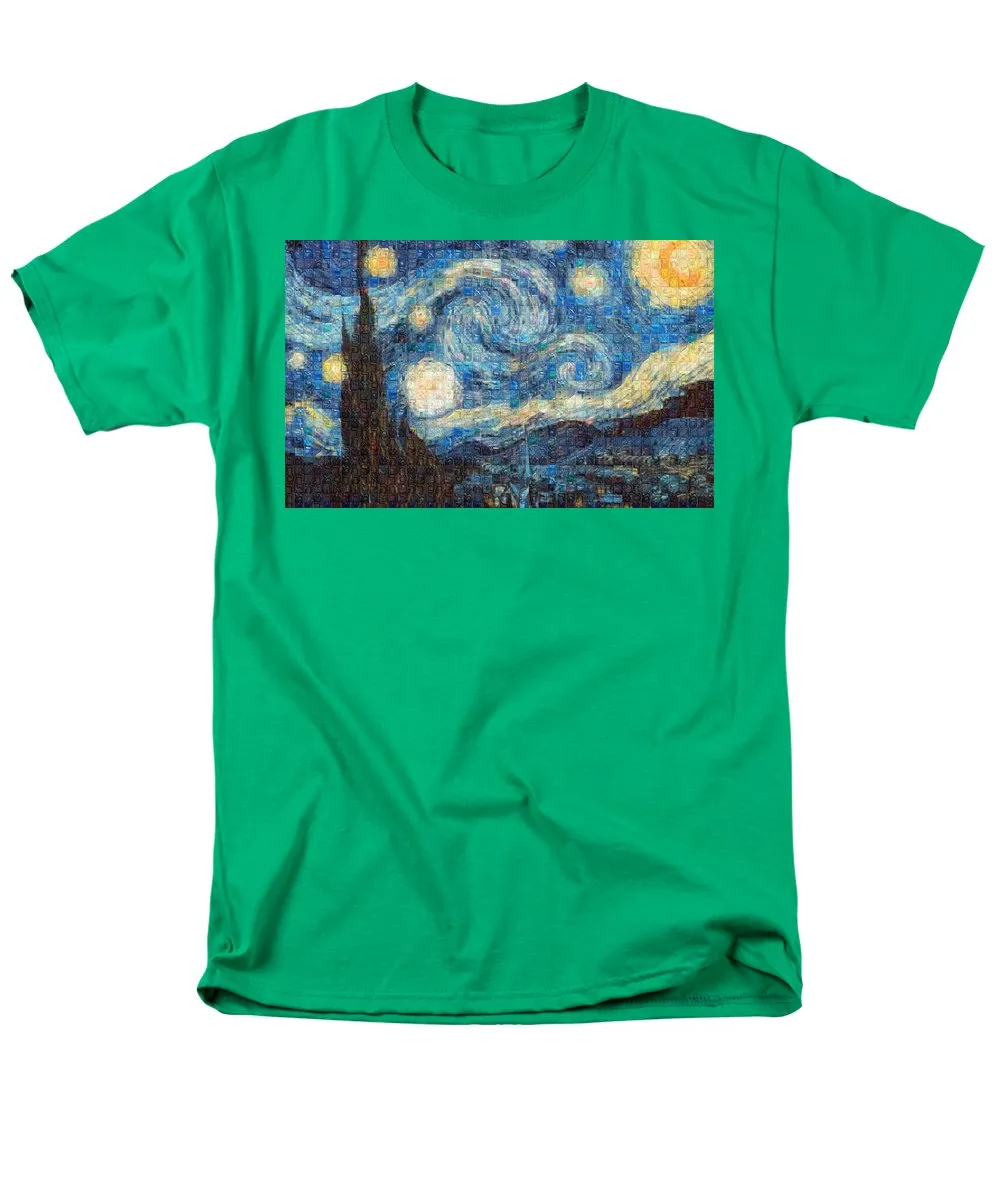 Tribute to Van Gogh - 3 - Men's T-Shirt  (Regular Fit)