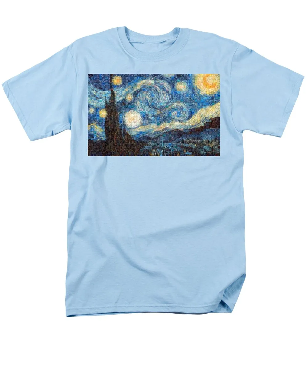 Tribute to Van Gogh - 3 - Men's T-Shirt  (Regular Fit)