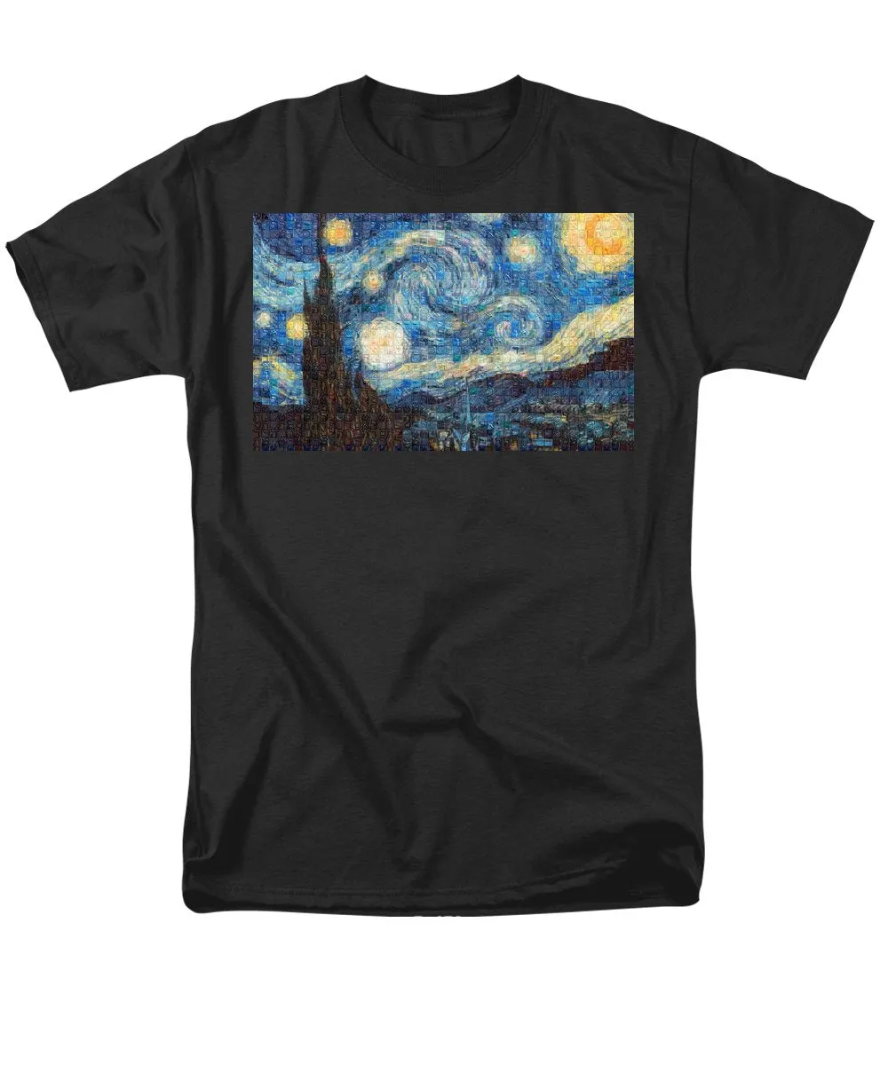 Tribute to Van Gogh - 3 - Men's T-Shirt  (Regular Fit)