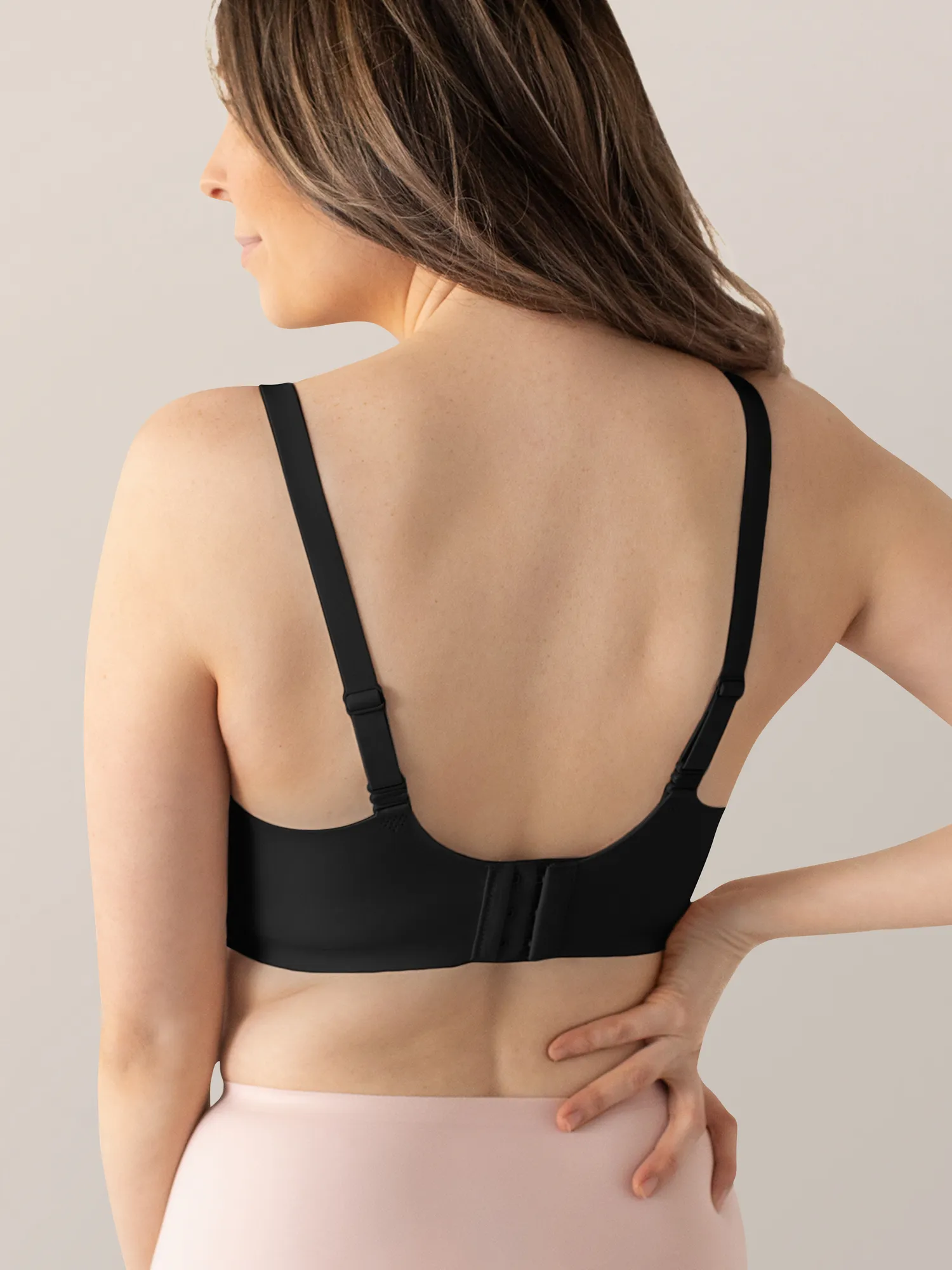 Ultra Comfort Smooth Classic Nursing Bra | Black