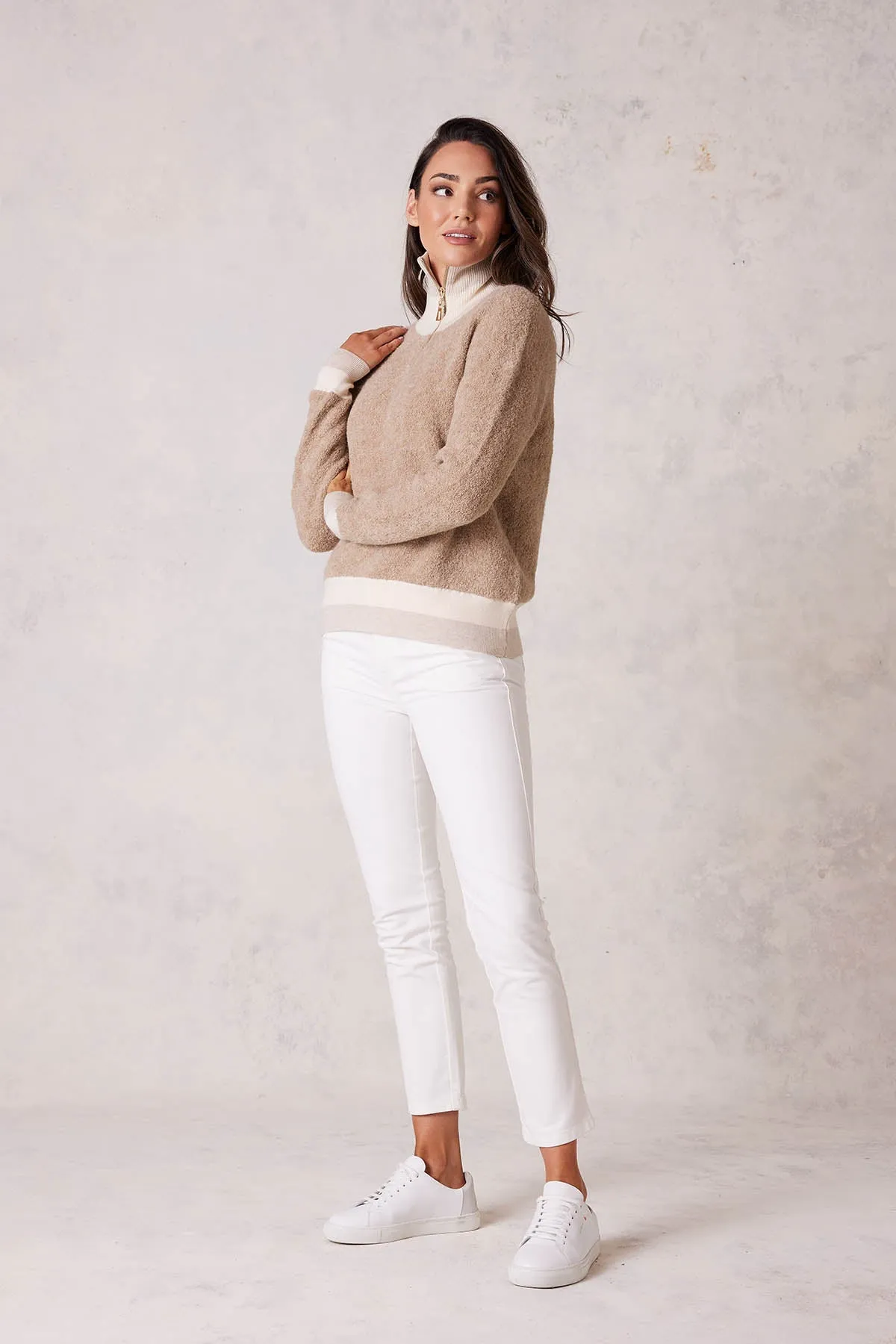 Vera Half Zip Jumper