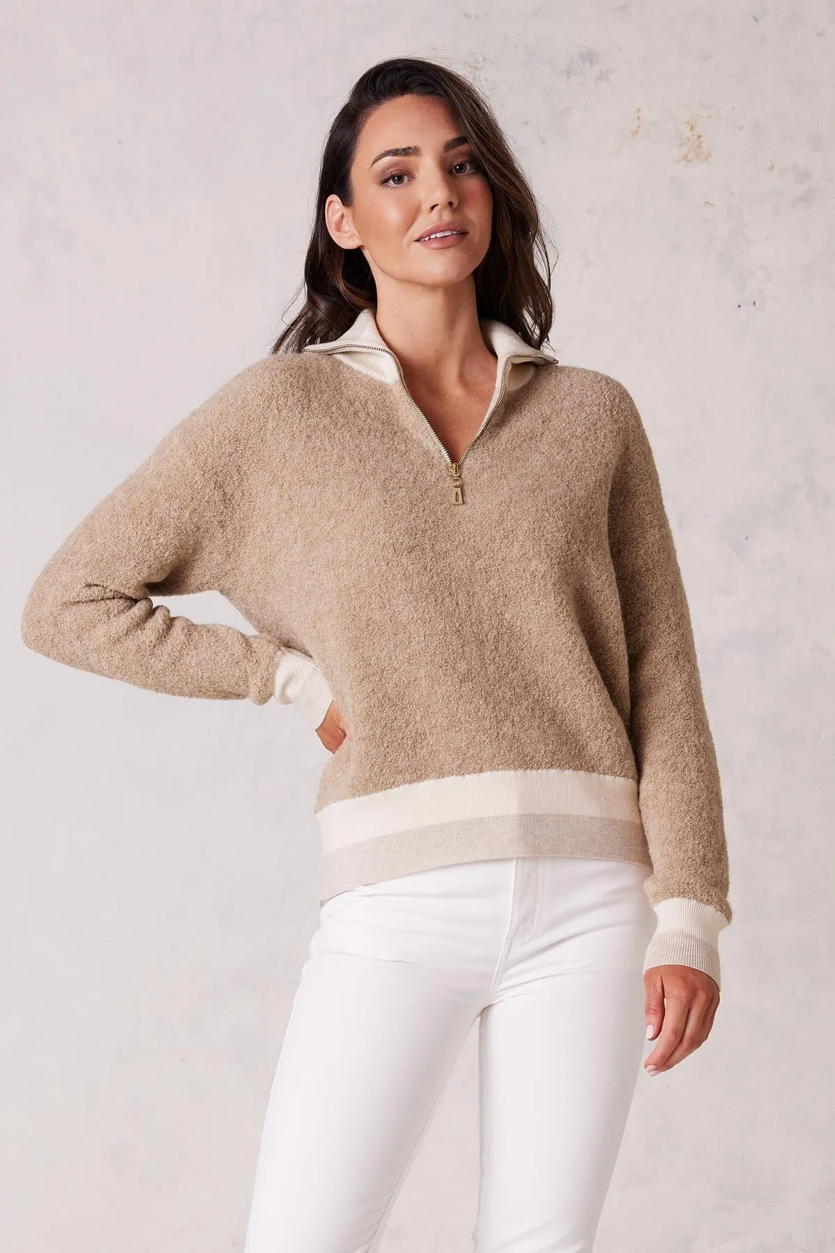 Vera Half Zip Jumper