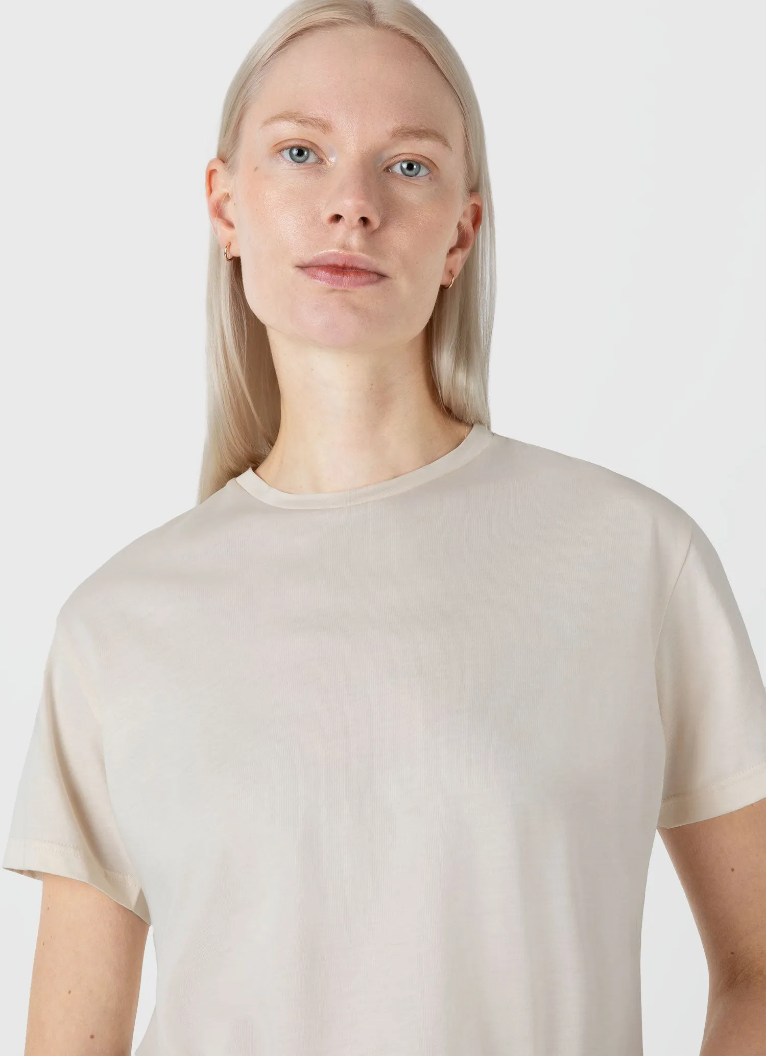 Women's Boy-Fit T-shirt in Undyed