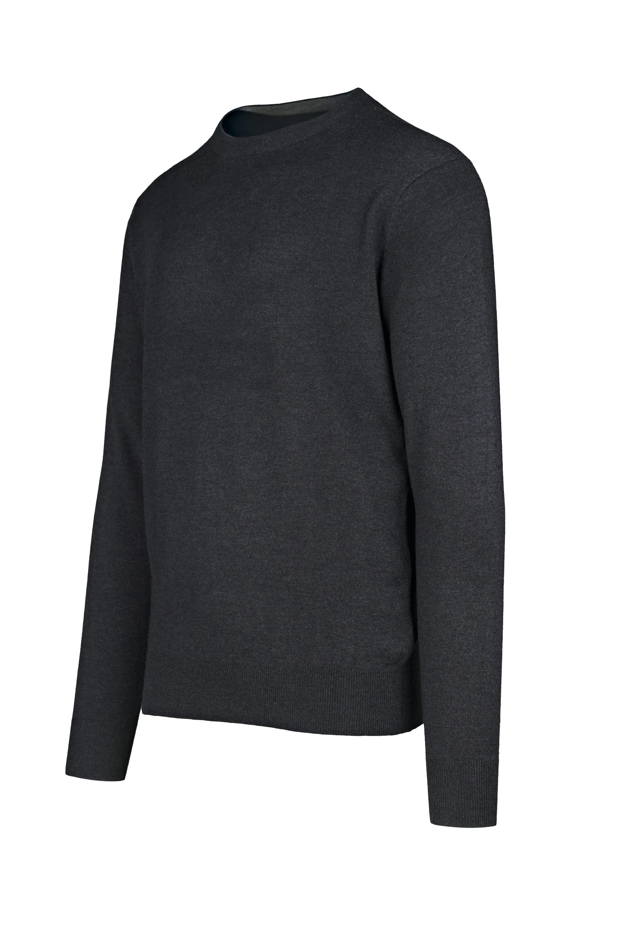 Wool & Cashmere Blend Crew-Neck Sweater