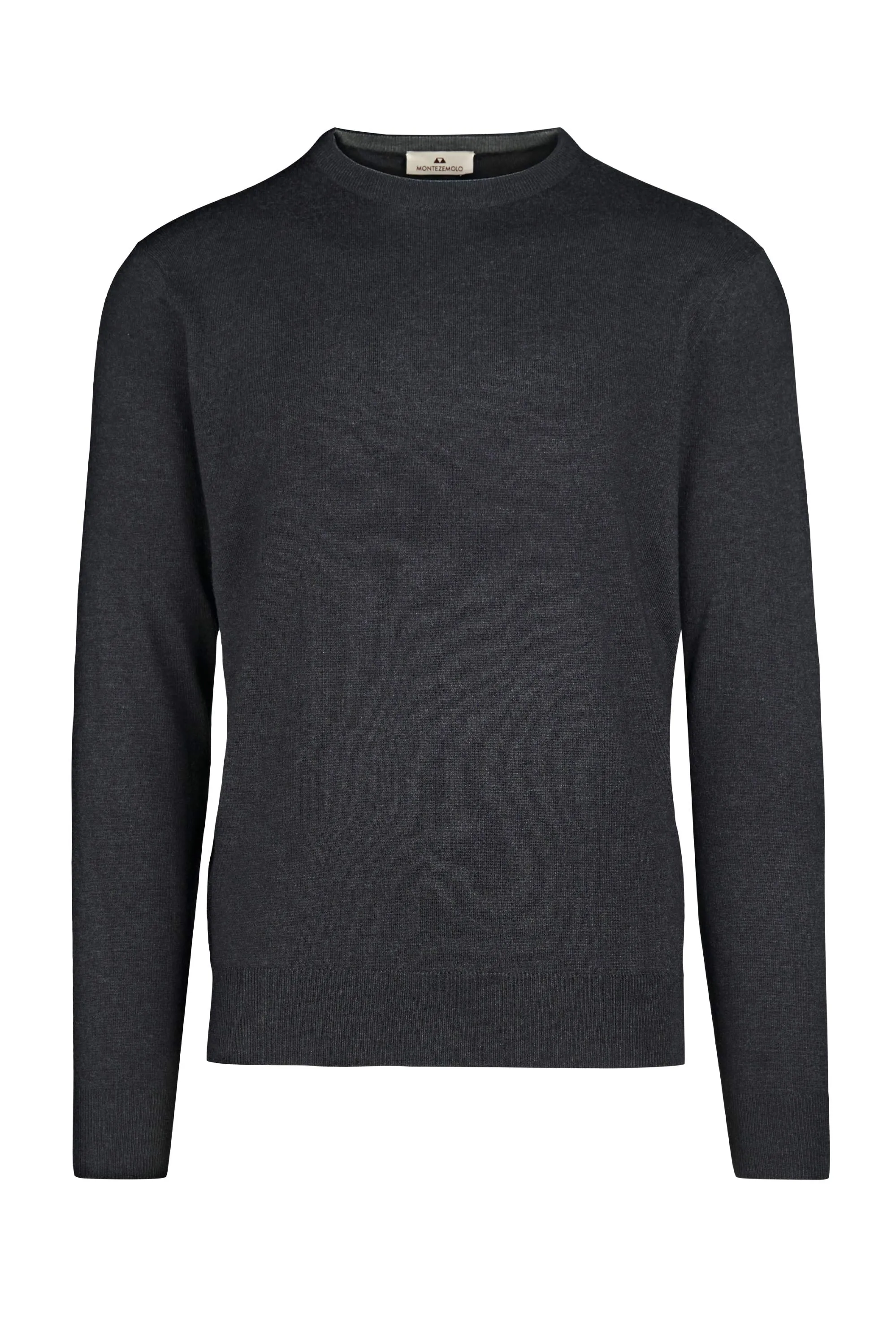 Wool & Cashmere Blend Crew-Neck Sweater