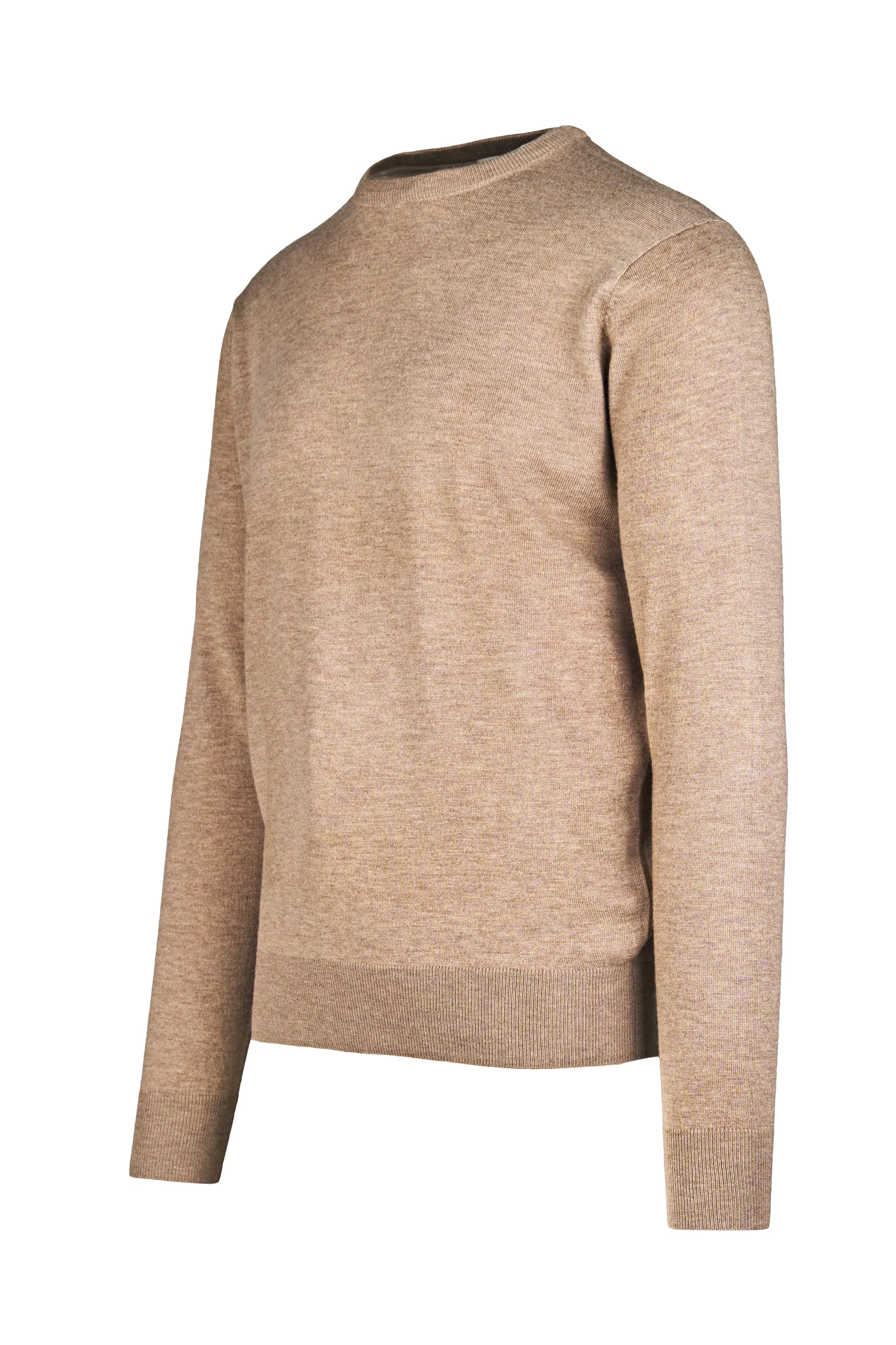 Wool & Cashmere Blend Crew-Neck Sweater