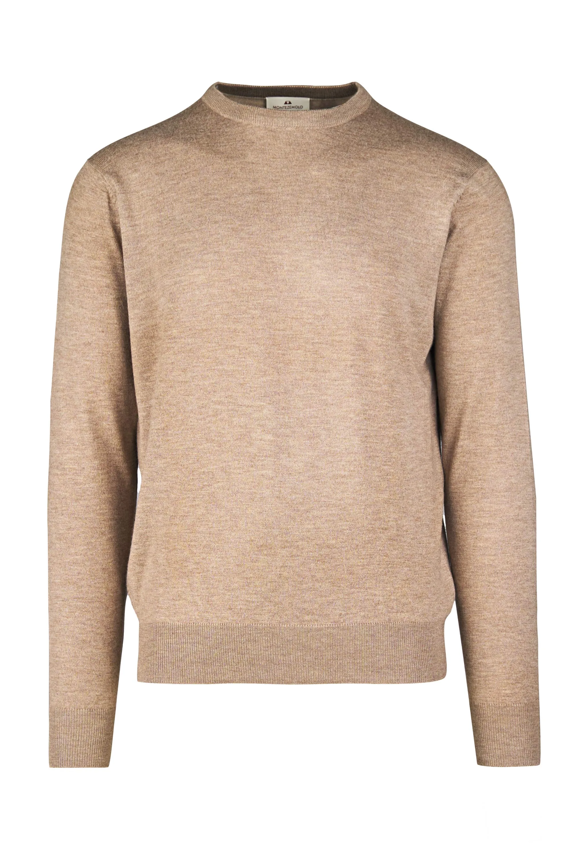 Wool & Cashmere Blend Crew-Neck Sweater